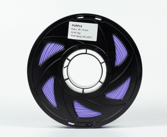 Фото 5 - Фіолетовий PLA Plus (ПЛА плюс) пластик філамент для 3D принтера 1кг, 1.75мм, 330м Filament
