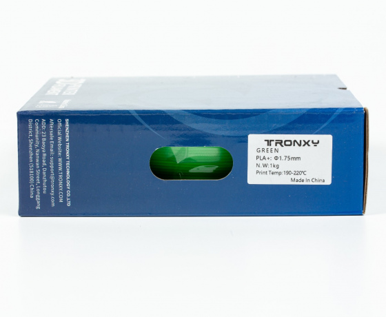 Фото 5 - Зелений PLA пластик Tronxy для 3D принтера 340m | 1 кг | 1,75 мм