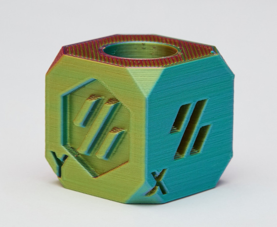 Фото 8 - Червоний Жовтий Синій Шовковий Пла Пластик | PLA SILK Red Yellow Blue 1кг | 1.75мм | 330м