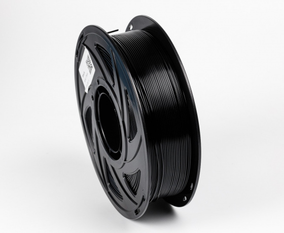 Фото 4 - Чорний PETG (ПЕТГ) coPET пластик для 3D принтера | Black PETG 1кг | 1.75мм | 330м